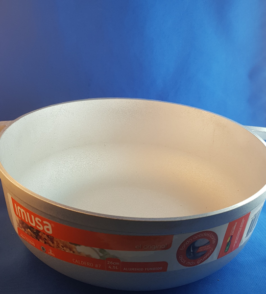 CALDERO FUNDIDO  N'7 DE 4.5 L y 26 CM